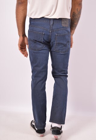 VINTAGE LEVI'S 511 JEANS SLIM NAVY BLUE
