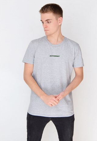 GREY DIFFERENT (GREEN) T-SHIRT