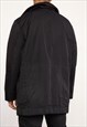 VINTAGE HUGO BOSS JACKET ZIP IN BLACK XL
