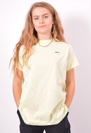 VINTAGE LACOSTE T-SHIRT TOP GREEN