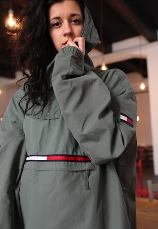 RARE VINTAGE TOMMY HILFIGER WINDBREAKER JACKET