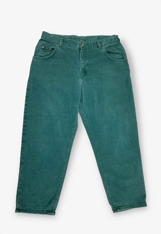 Vintage lee loose fit jeans green w38 l30 BV18022