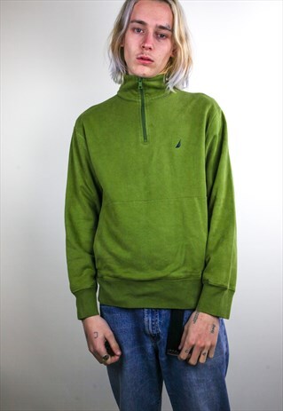 VINTAGE NAUTICA QUARTER ZIP SWEATSHIRT