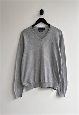 Polo Ralph Lauren V Neck Jumper Sweater Pullover