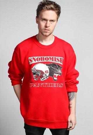 VINTAGE USA FOOTBALL SWEATSHIRT