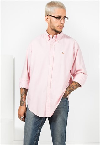 VINTAGE 80S POLO RALPH LAUREN SHIRT 0080 / 507