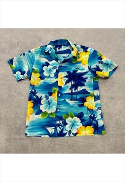 Vintage Hawaiian Shirt Men's L