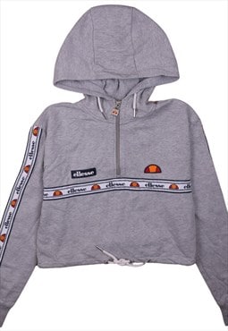 Ellesse 90's Crop Quater Zip Hoodie Small (missing sizing la