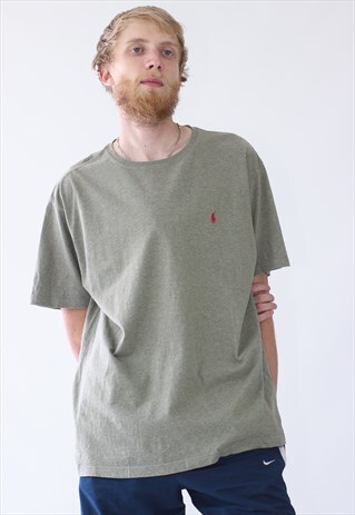MENS RALPH LAUREN BASIC LOGO T-SHIRT