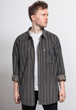 VINTAGE CORDUROY CORD SHIRT