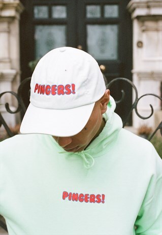 CAP IN BEIGE WITH PINGERS EMBROIDERY