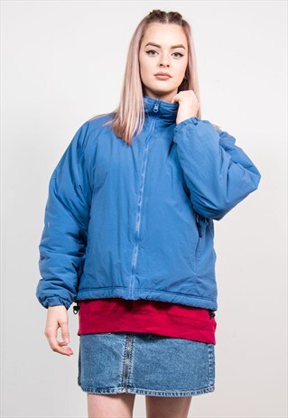 VINTAGE 90'S PASTEL BLUE COLUMBIA JACKET COAT