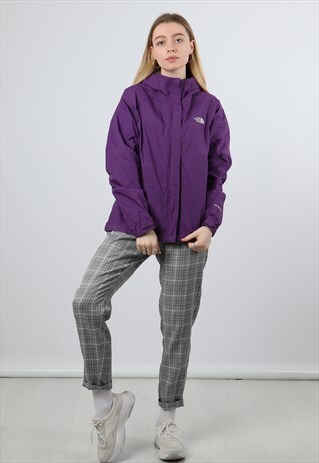 VINTAGE THE NORTH FACE MEDIUM PURPLE WATERPROOF JACKET