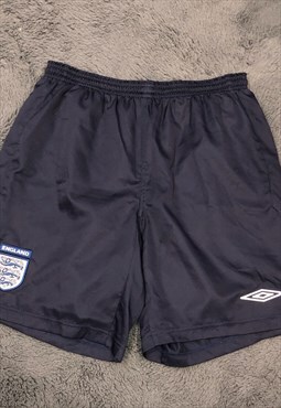 England 2006/08 Umbro Home Football Shorts Large