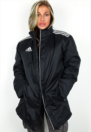 long puffer jacket adidas