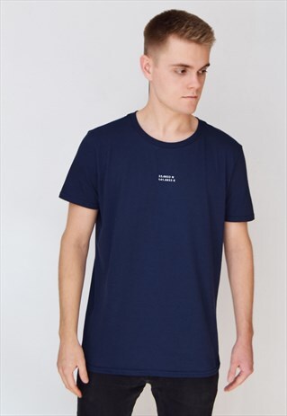 NAVY COORDINATES T-SHIRT