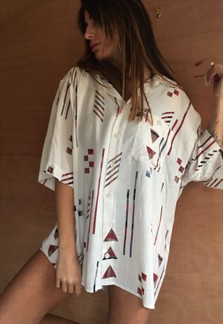 OVERSIZED RETRO 90S 80S VINTAGE UNISEX FESTIVAL SHIRT