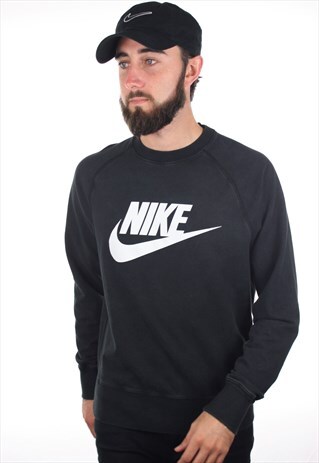 VINTAGE NIKE BIG LOGO SWEATSHIRT JUMPER