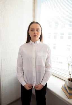 Vintage 80's White Blouse