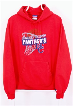 Champion Hoodie in Red colour, Panther's Basketball, Vintage