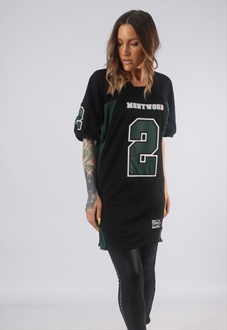 VINTAGE LONG T-SHIRT JERSEY TOP FOOTBALL UK 14 LARGE (GN3Q)