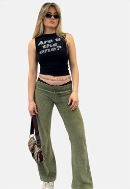 Vintage Velvet Trousers -S/M
