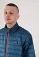 00S PATAGONIA MICRO PUFFER JACKET IN BLUE 