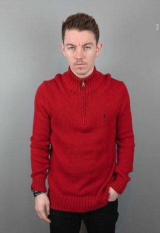 RALPH LAUREN QUARTER ZP JUMPER