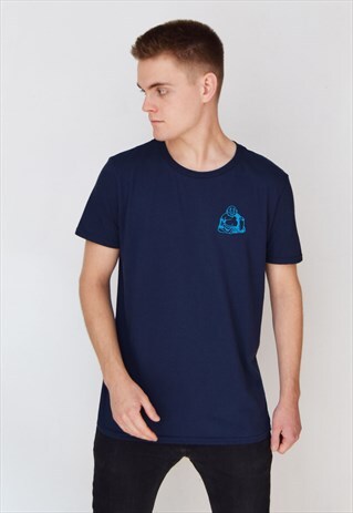 NAVY BUDDHA (BLUE) T-SHIRT