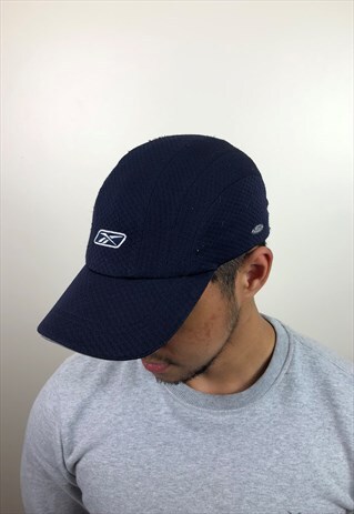 VINTAGE BLUE REEBOK CAP