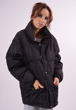 VINTAGE FILA PADDED JACKET BLACK