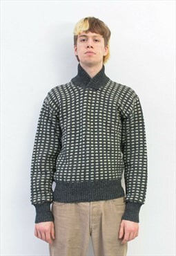Norwegian Vintage Mens UK 40 US Jumper Pullover Sweater M