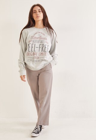 VINTAGE SMOG SWEATSHIRT GREY