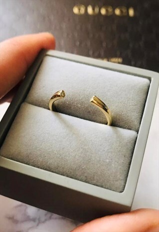 925 sterling silver plain band adjustable
