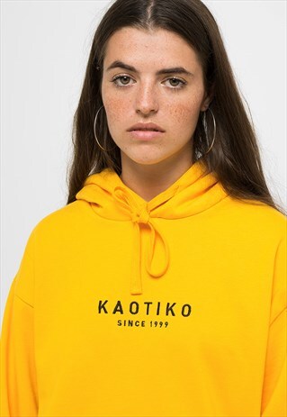 YELLOW BASIC KAOTIKO HOODIE