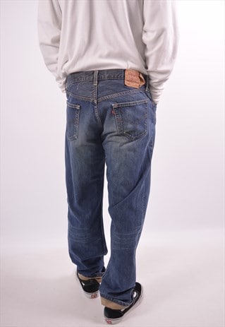 VINTAGE LEVI'S 501 JEANS STRAIGHT BLUE