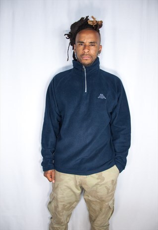 VINTAGE KAPPA CARDIGAN FLEECE