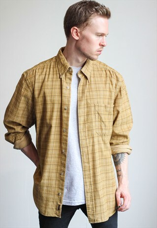 VINTAGE OVERSIZED CORDUROY SHIRT