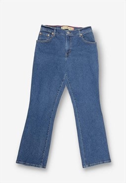 Vintage y2k levi's 550 bootcut jeans dark blue w30 BV20803 