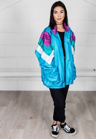 VINTAGE ADIDAS RETRO LOGO MAC UNISEX JACKET