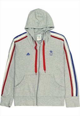 Adidas 90's Team GB Olympics Zip Up Hoodie Small (missing si