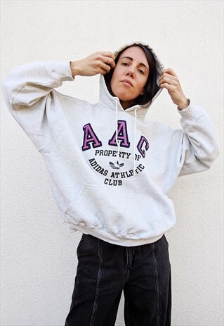 VINTAGE 90'S RARE ADIDAS HOODIE SWEATSHIRT