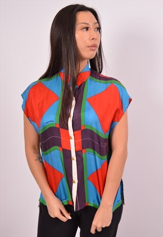 VINTAGE ARMANI SHIRT SLEEVELESS MULTI