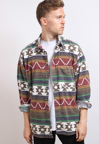 VINTAGE AZTEC NAVAJO SHIRT