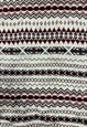 CROFT&BARROW KNITTED JUMPER ABSTRACT PATTERNED KNIT SWEATER
