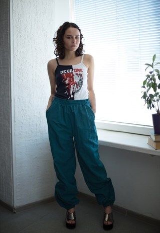 VINTAGE 90'S GREEN SPORTS SWEATS