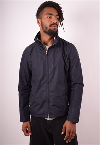 MARINA YACHTING MENS VINTAGE JACKET MEDIUM NAVY BLUE 90S