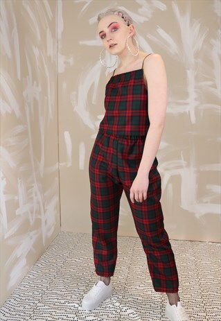 MAROON TARTAN CHECK CO-ORDINATES