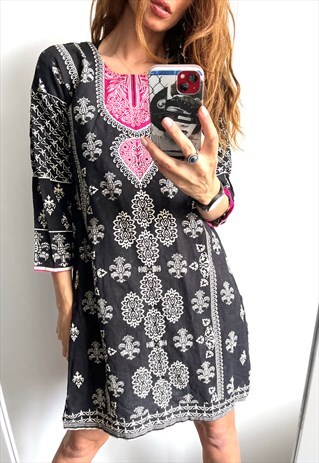 Boho Floral Tunic 