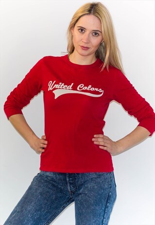 VINTAGE 90'S BENETTON LONG SLEEVE TOP